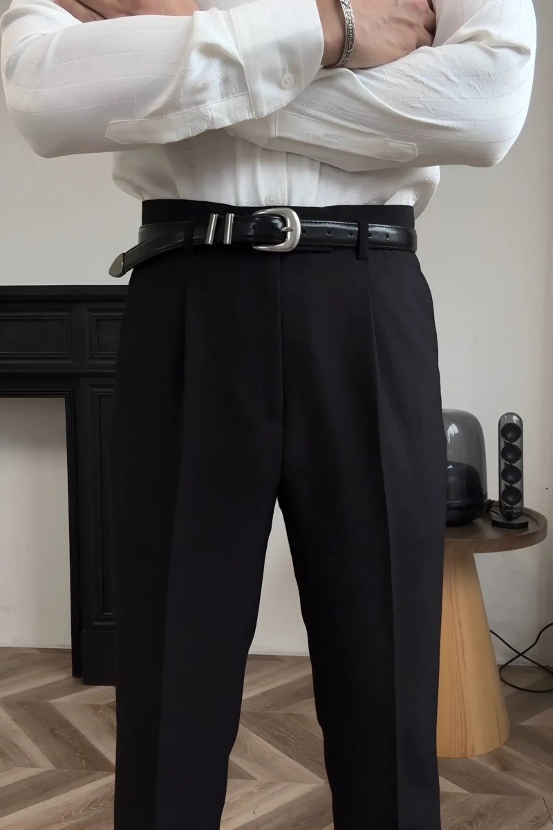 Hollywood Classic Trousers (Belt Included) - Manly Man