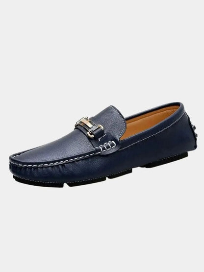 Italian Design Leather Loafers - Manly Man