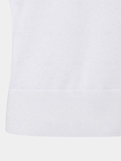 Ivory Elite Long Sleeve Polo – Manly Man