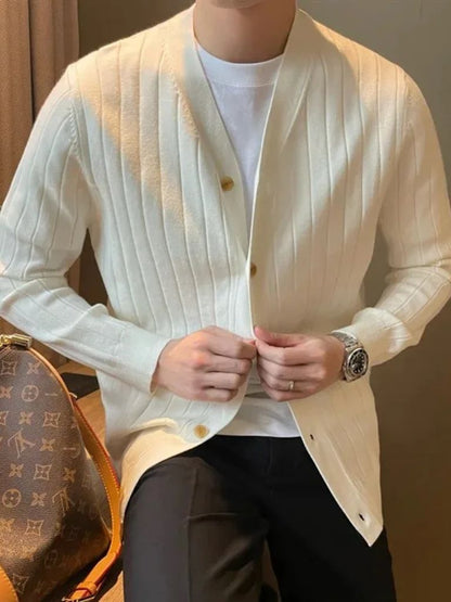 Knit Casual Cardigan - Manly Man