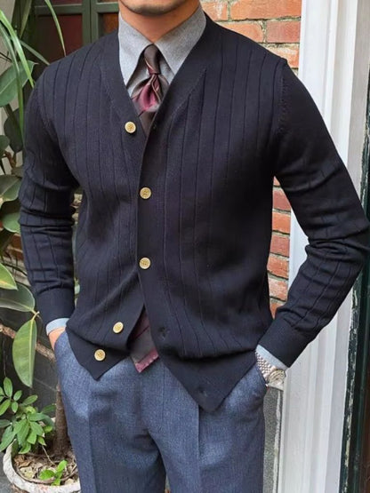 Knit Casual Cardigan - Manly Man