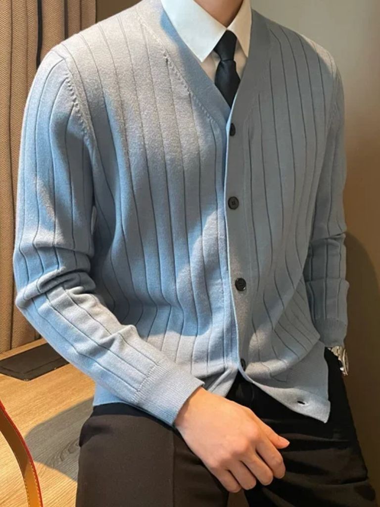 Knit Casual Cardigan - Manly Man