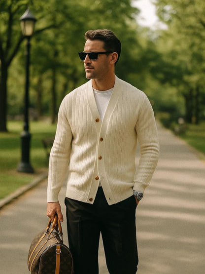 Knit Casual Cardigan - Manly Man