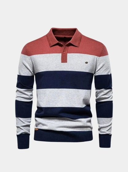 Knit Color Half Zip Knitwear - Manly Man