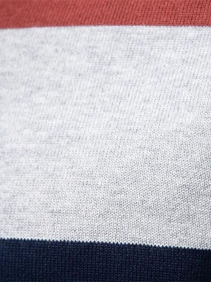 Knit Color Half Zip Knitwear - Manly Man