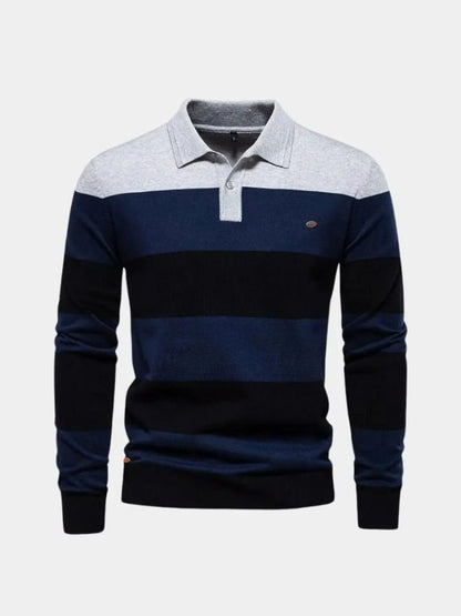 Knit Color Half Zip Knitwear - Manly Man