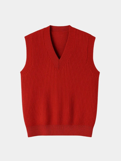 Knit Vest Waistcoat - Manly Man