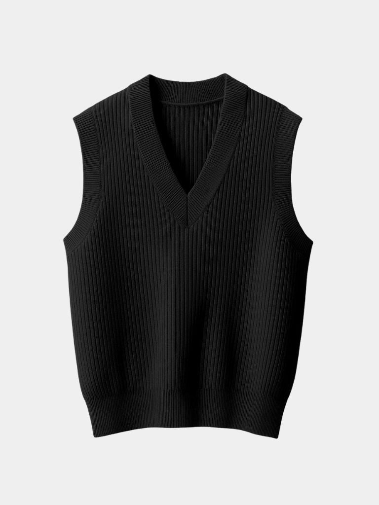 Knit Vest Waistcoat - Manly Man
