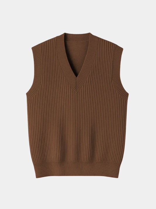 Knit Vest Waistcoat - Manly Man