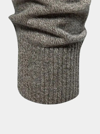 Cárdigan de punto de algodón con cuello alto - Manly Man 