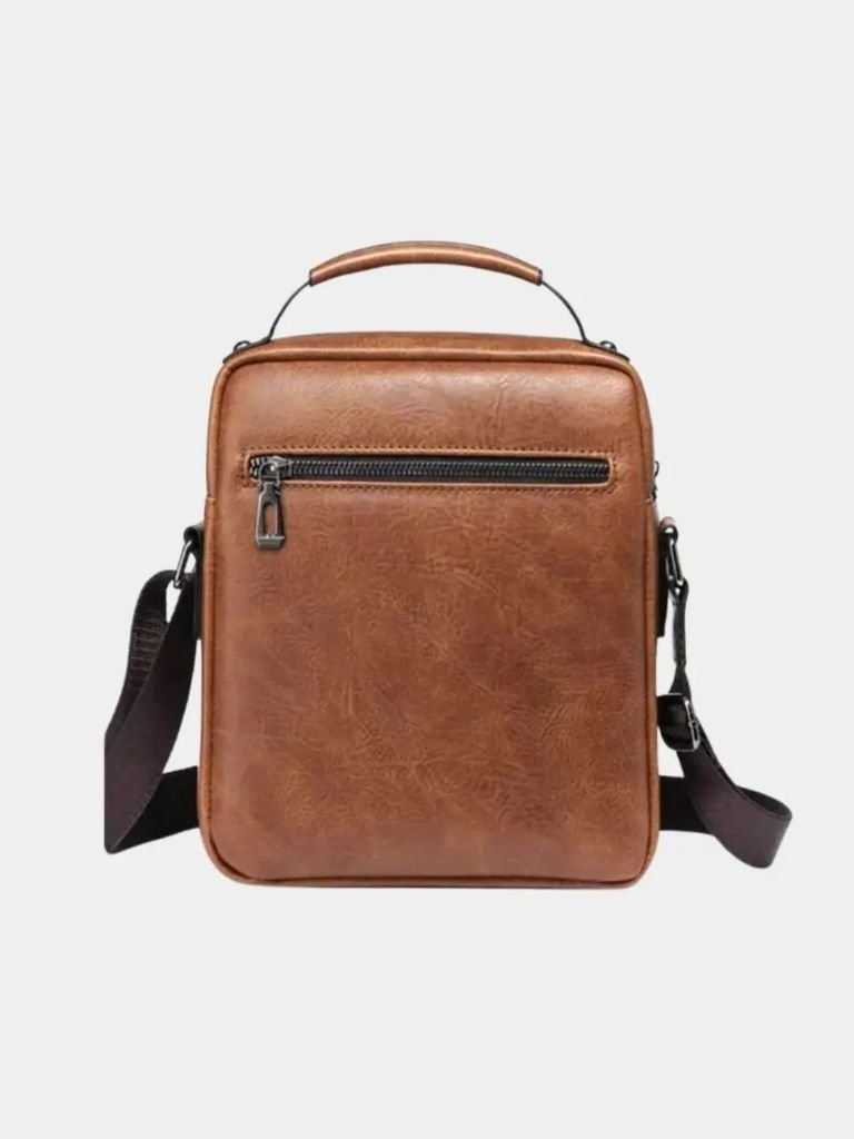 Leather Cross Body Bag - Manly Man