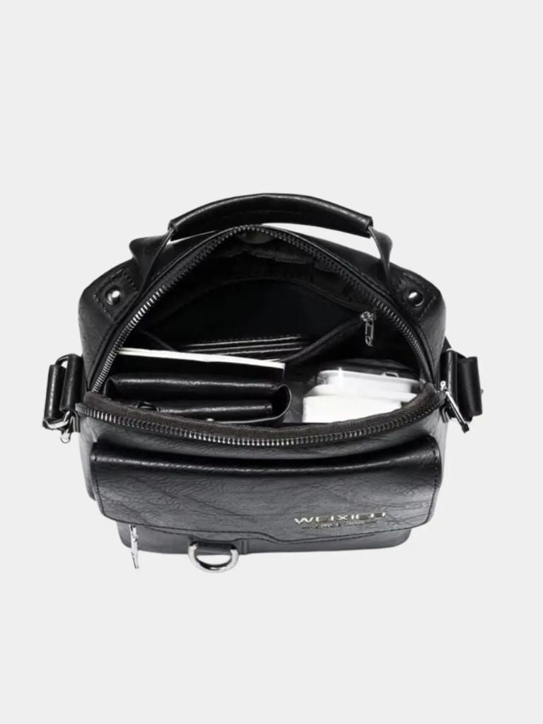 Leather Cross Body Bag - Manly Man