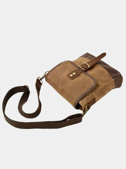 Leather Crossbody Shoulder Bag - Manly Man