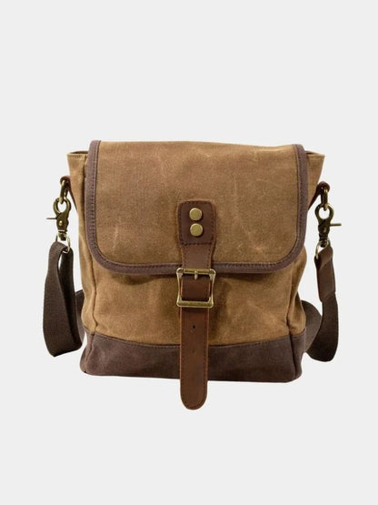 Leather Crossbody Shoulder Bag - Manly Man