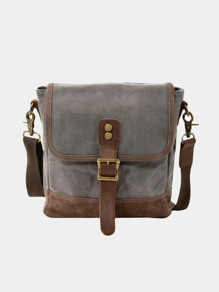 Leather Crossbody Shoulder Bag - Manly Man