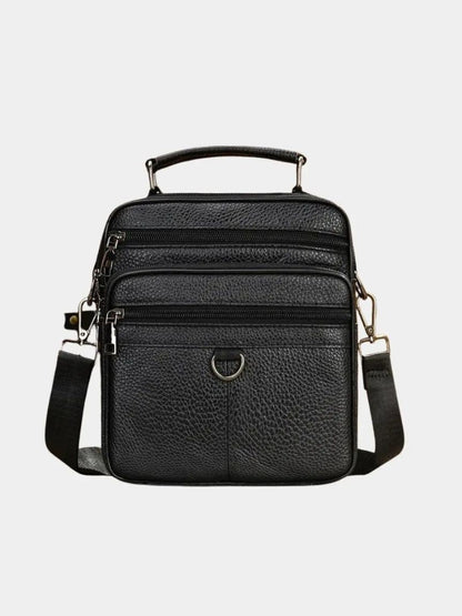 Leather Men's Shoulder Bag - Manly Man