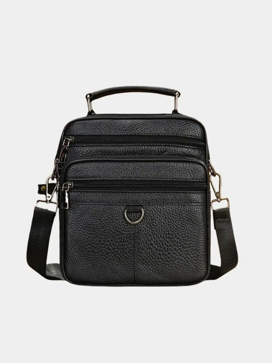 Leather Men's Shoulder Bag - Manly Man