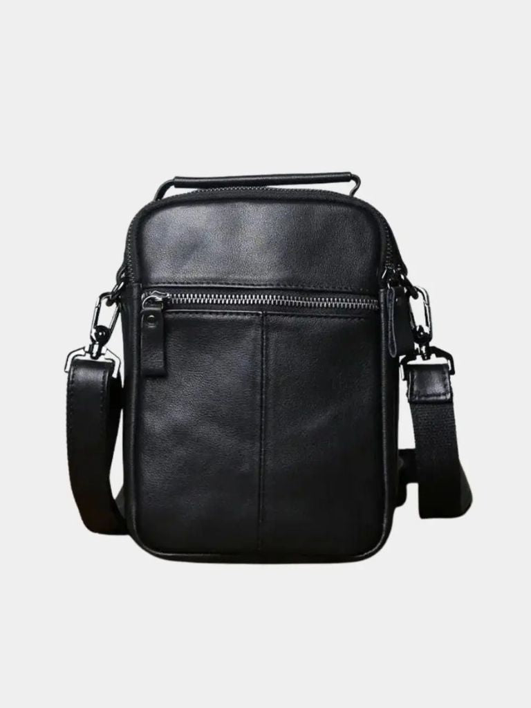 Leather Men's Shoulder Bag - Manly Man