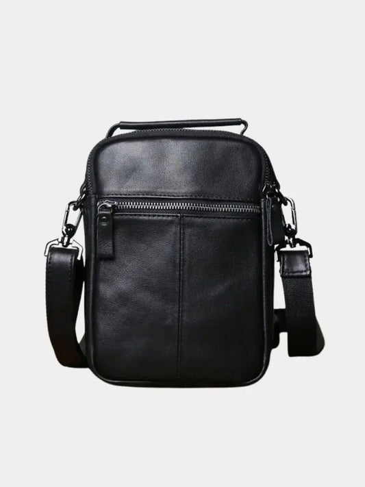 Leather Men's Shoulder Bag - Manly Man