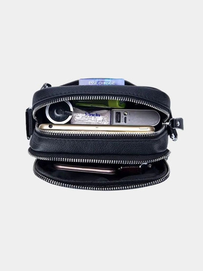 Leather Messenger Bag - Manly Man