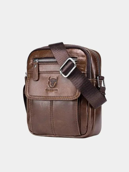 Leather Messenger Bag - Manly Man