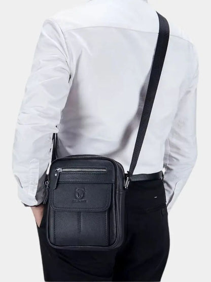 Leather Messenger Bag - Manly Man