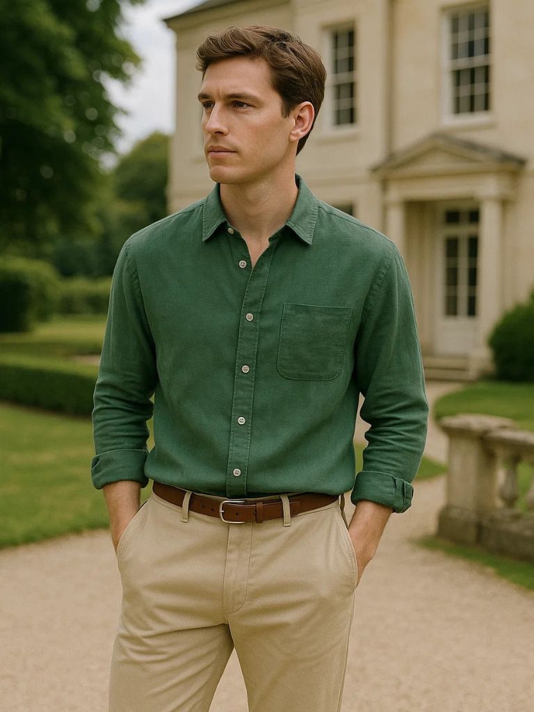 Linen Coast Shirt – Manly Man