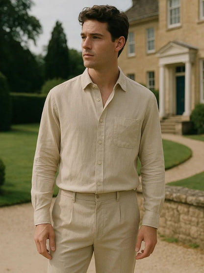 Linen Coast Shirt – Manly Man