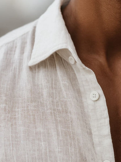 Linen Reverie Summer Shirt - Manly Man