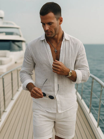 [SPECIAL PACK] Linen Reverie Summer Shirt - Manly Man