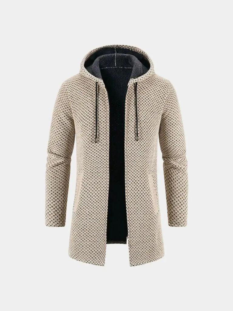 Lugano Knitted Hooded Winter Coat