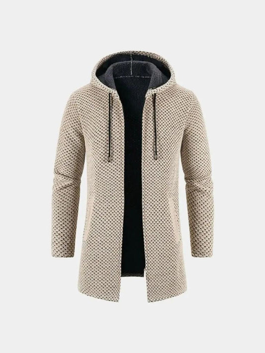 Lugano Knitted Hooded Winter Coat