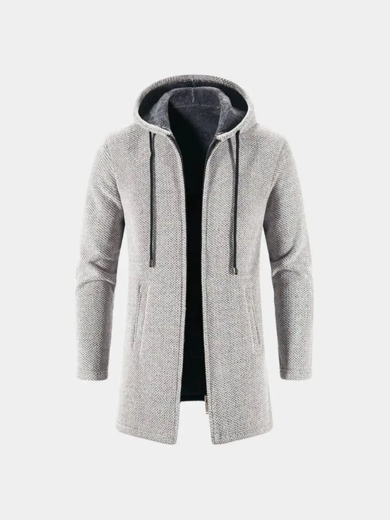 Lugano Knitted Hooded Winter Coat