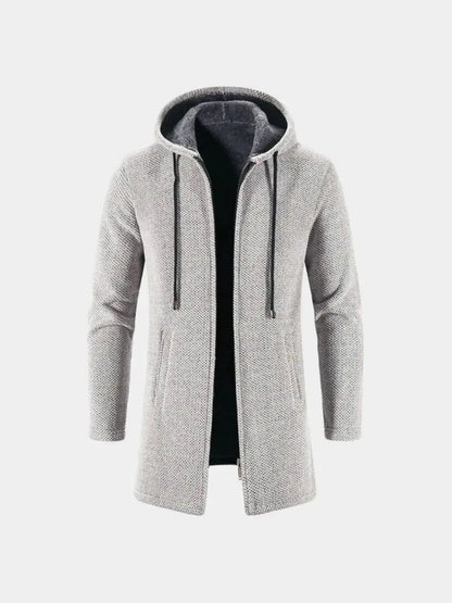 Lugano Knitted Hooded Winter Coat