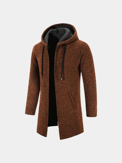 Lugano Knitted Hooded Winter Coat