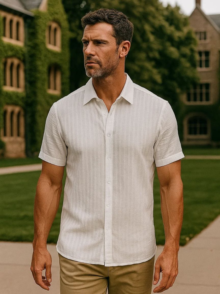 Lumière Linen Shirt – Manly Man