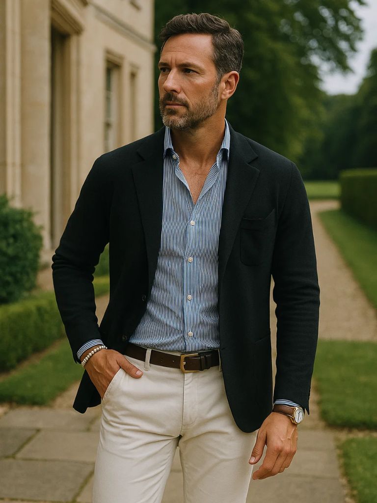 Mediterran Tailleur Cashmere Blazer – Manly Man