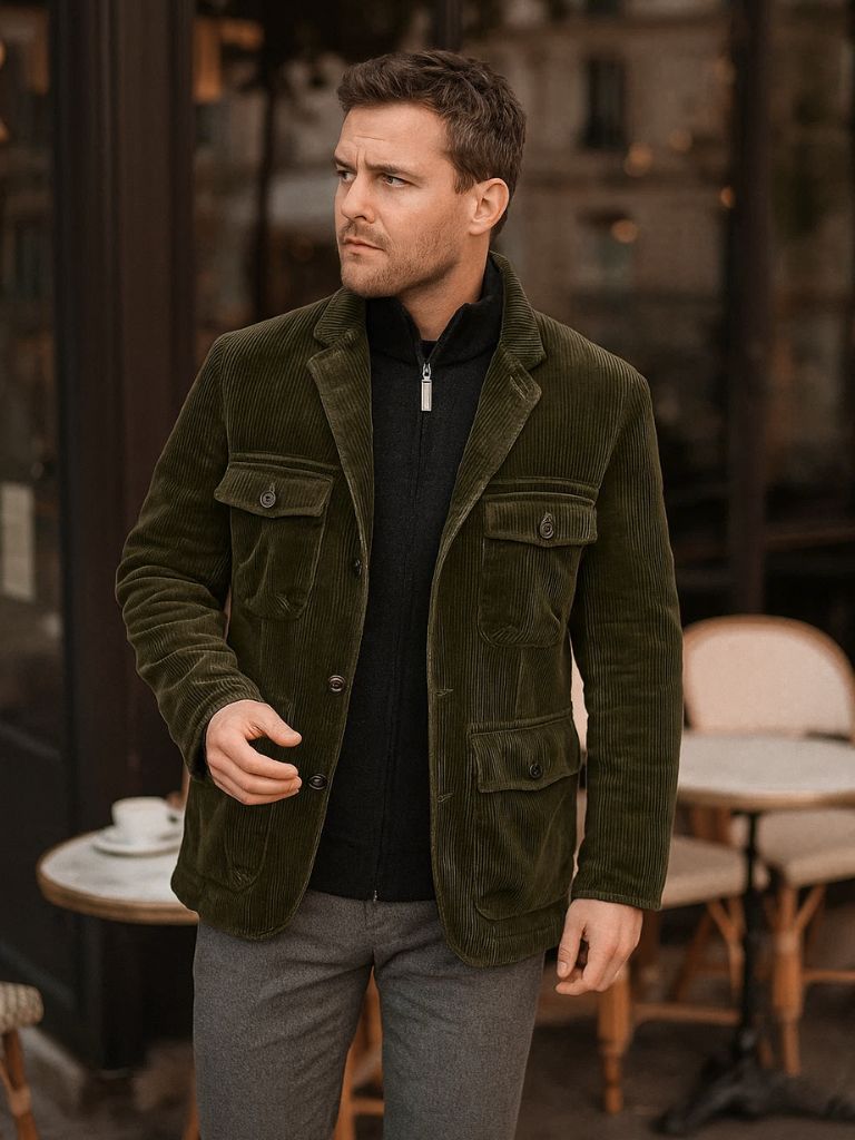 Men's Autumn Casual Jacket - Manly Man