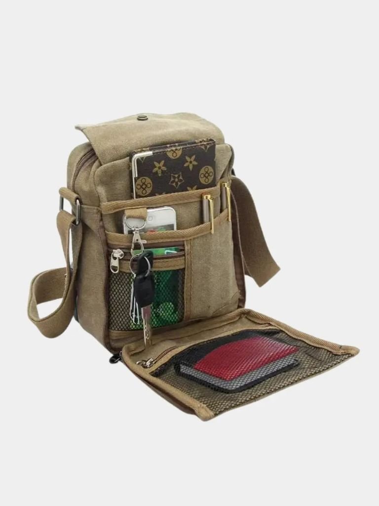 Men's Compact Shoulder Bag - Manly Man