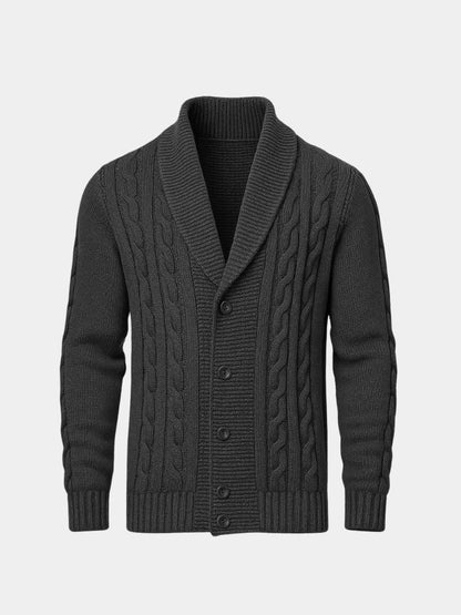 Men's Elegant Knit Cardigan - Manly Man