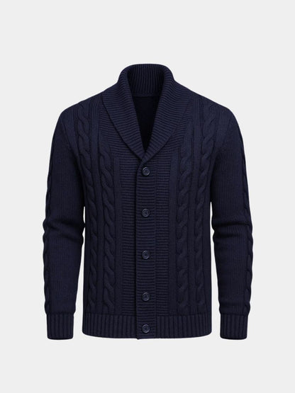 Men's Elegant Knit Cardigan - Manly Man