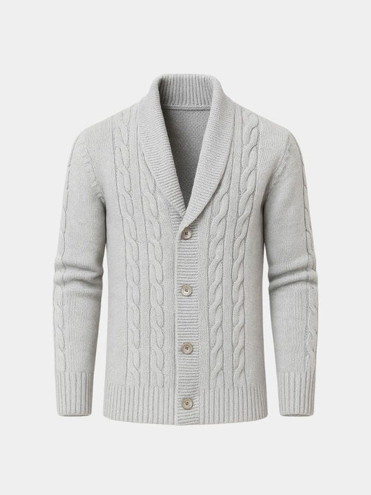 Men's Elegant Knit Cardigan - Manly Man