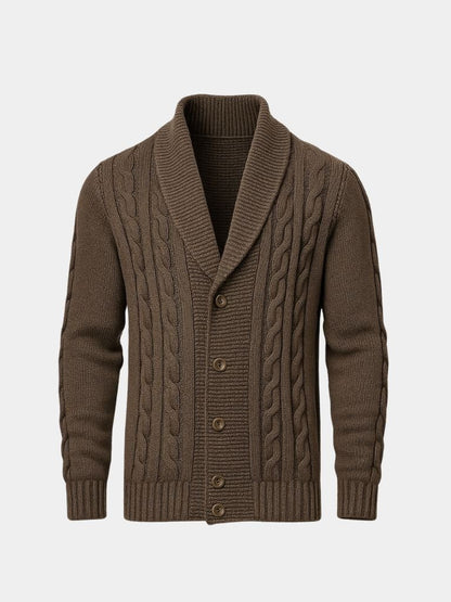 Men's Elegant Knit Cardigan - Manly Man