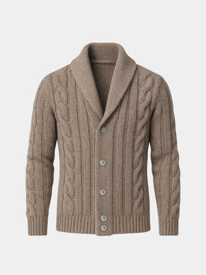 Men's Knitted Cardigan - Manly Man