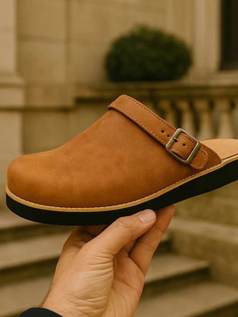 Men´s Leather Clog - Manly Man
