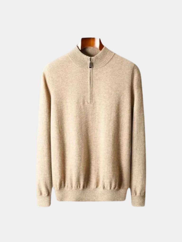 Merino Half Zip Sweater - Manly Man