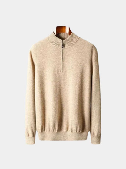 Merino Half Zip Sweater - Manly Man