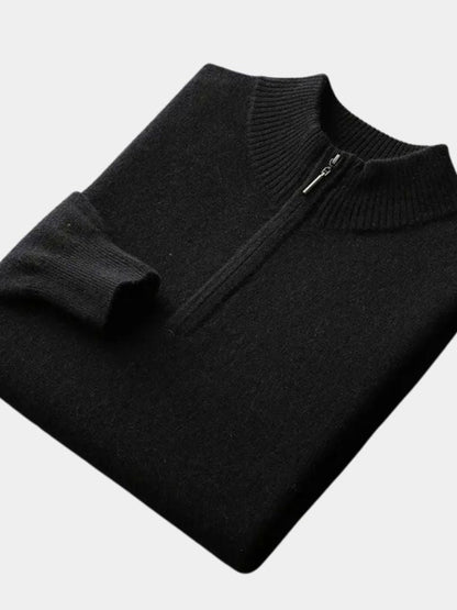 Merino Half Zip Sweater - Manly Man