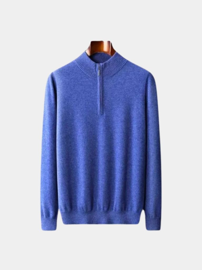 Merino Half Zip Sweater - Manly Man