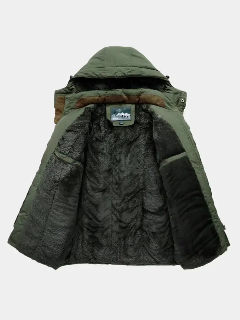 Military Hooded Jacket - Manly Man